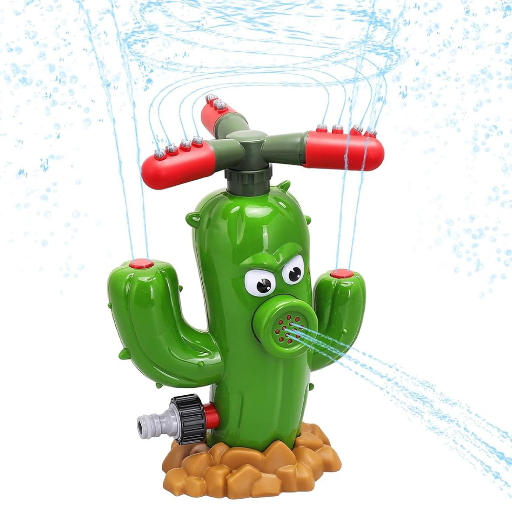 Gardening Tools For Toddlers - 水スプレーおもちゃサボテンスプリンクラー屋外裏庭庭水おもちゃ夏の庭漫画スプラッシュスプリンクラー子供用ベビーバスおもちゃ