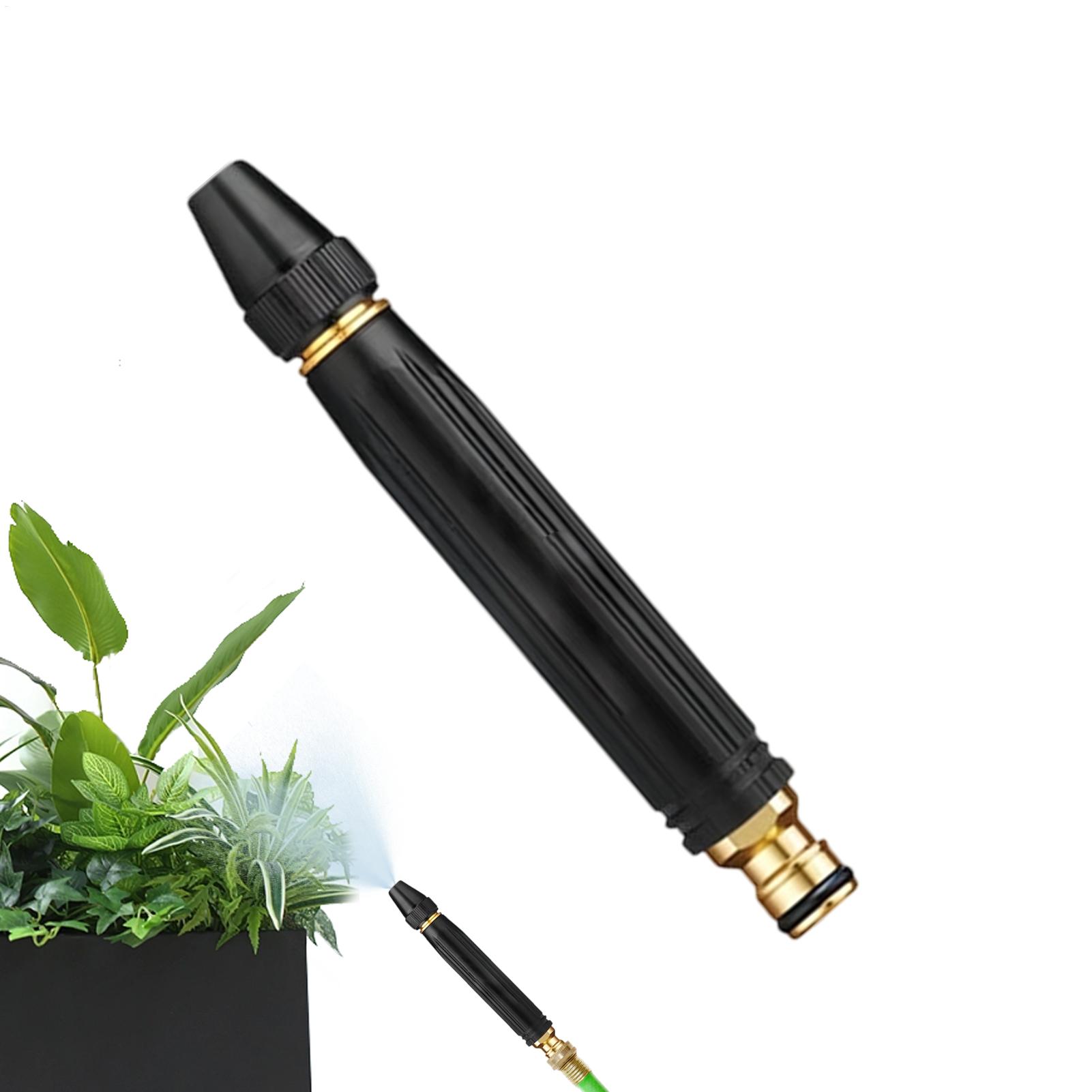 Garden Hose Nozzle - 高圧水ホースノズル 3モードパワーウォッシャーノズルヘッド 車用高圧洗浄スプレーヤー 庭の芝生、裏庭のフェンス用