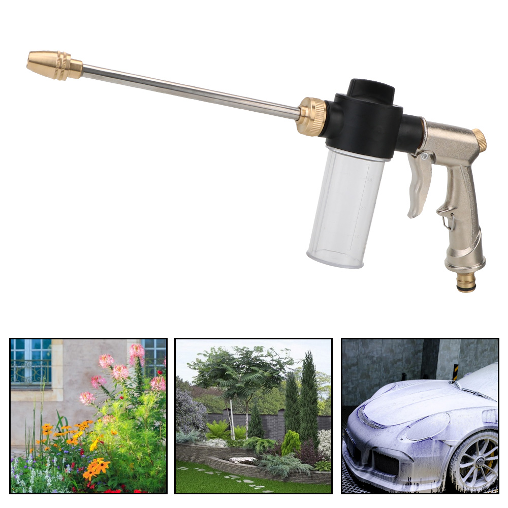 Gardening Tools Types - ロング泡ワッシャー車高圧水鉄砲ノズル洗浄散水ツールガーデンユニバーサルオフロード 4 × 4 オートバイアクセサリー
