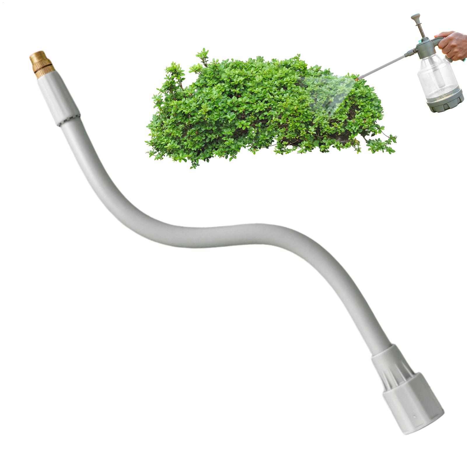Garden Hose Nozzle - 高圧ユニバーサルロッド延長スプレーバー、噴霧ノズル、家庭用散水用カーブスプレーバー、空気圧スプレーボトル