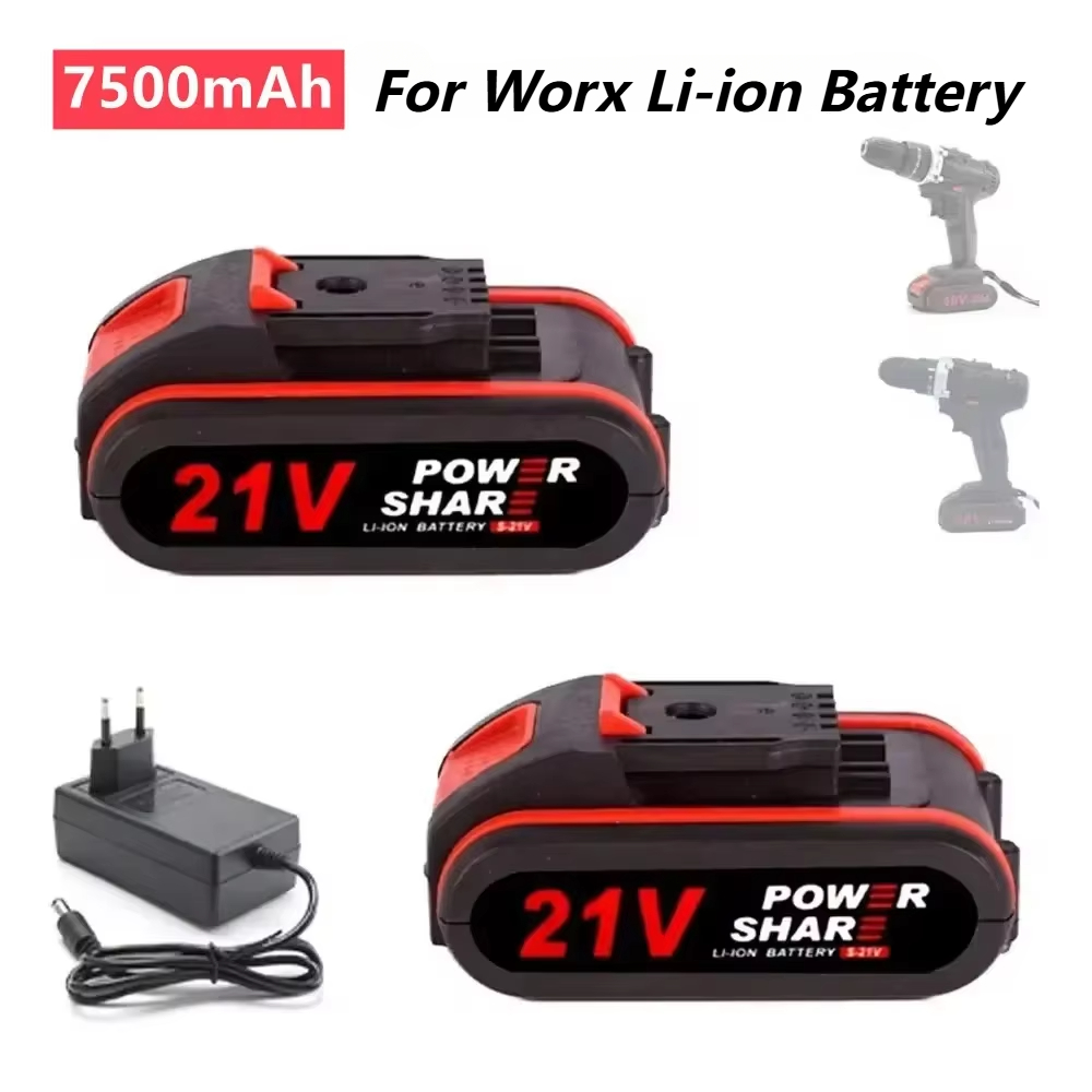 Gardening Tools Battery Powered - 21V 大容量充電式リチウムイオンバッテリー WORX 18V 20V 電動のこぎり電動ドリルおよびガーデンパワーツール用