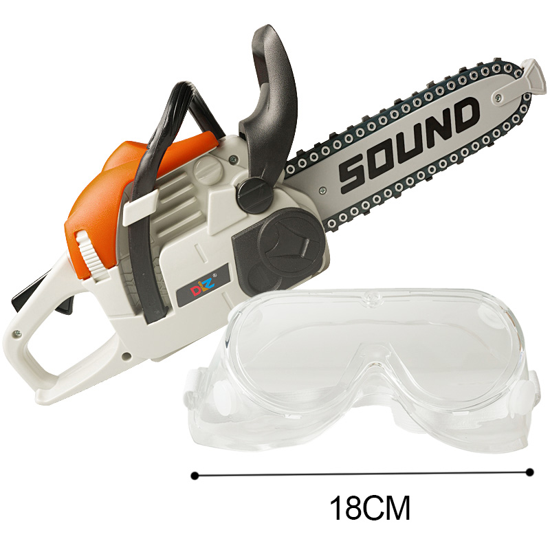 ゴーグル付きおもちゃのチェーンソー 子供用電動チェーンソー  - Gardening Tools For Toddlers のレビューと価格