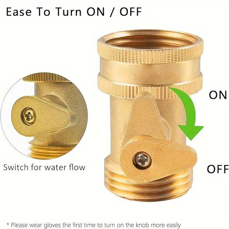 2個/セット真鍮製ガーデンホースノズル-耐久性のある金属製芝 - Garden Hose Nozzle のレビューと価格