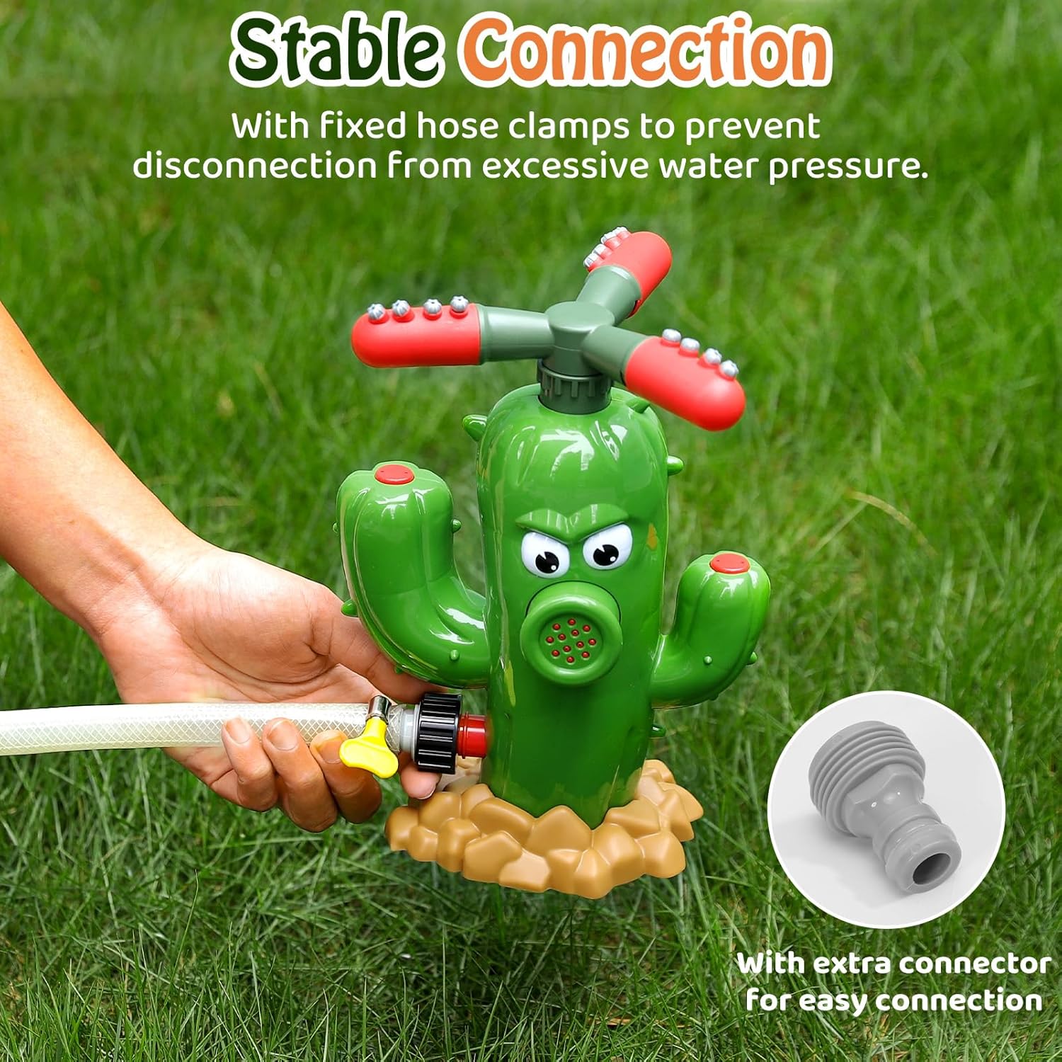 水スプレーおもちゃサボテンスプリンクラー屋外裏庭庭水おもちゃ - Gardening Tools For Toddlers のレビューと価格
