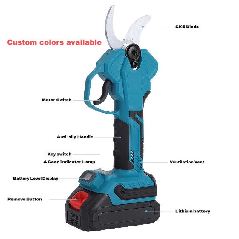 21V電動高枝切りばさみガーデンセット、バッテリー式剪定ばさ - Pruning Shears のレビューと価格