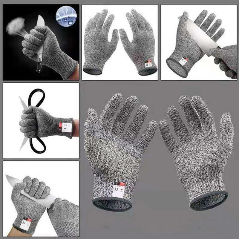 1 ペアの耐切創手袋食品グレードの安全切断手袋レベル 5 セ - Gardening Tools Gloves のレビューと価格