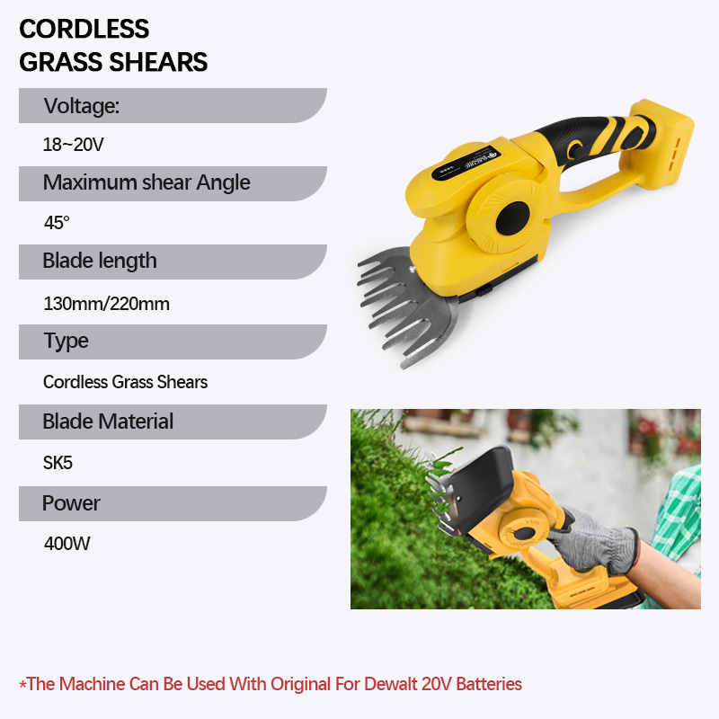 2IN1 ブラシレス電動ヘッジトリマー ハンドヘルド低木除草 - Gardening Tools Battery Powered のレビューと価格