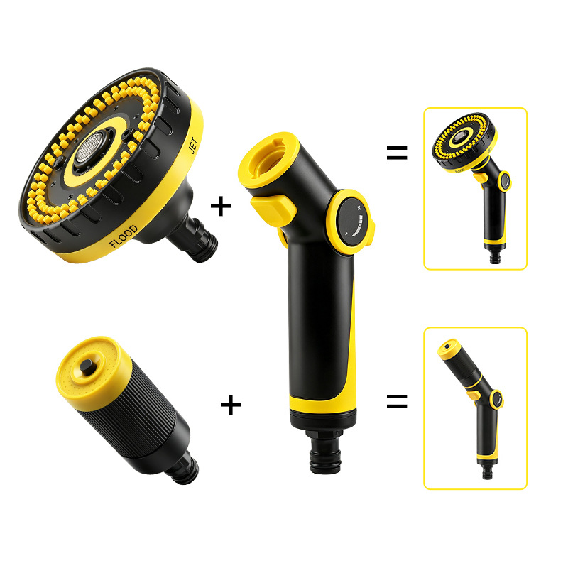 取り外し可能な2-in-1ノズル高圧洗車ガン、ガーデン散水用 - Gardening Tools Types のレビューと価格