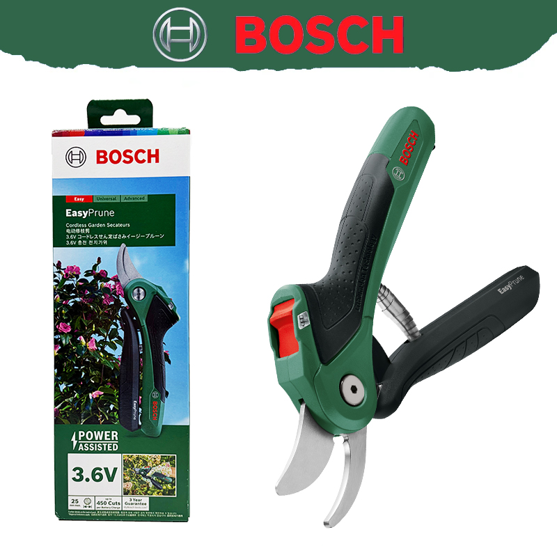 ボッシュ ワイヤレス電動ガーデニング剪定ばさみ、電気技師用プ - Pruning Shears のレビューと価格