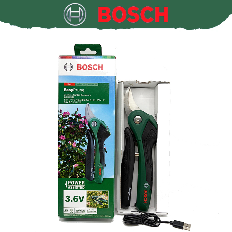 ボッシュ ワイヤレス電動ガーデニング剪定ばさみ、電気技師用プ - Pruning Shears のレビューと価格