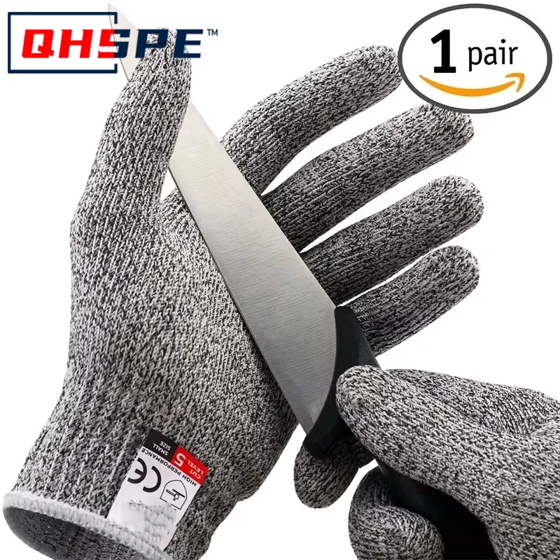 レベル5 HPPE耐切創手袋 キッチン/ガーデニング用耐切創 - Gardening Tools Gloves のレビューと価格