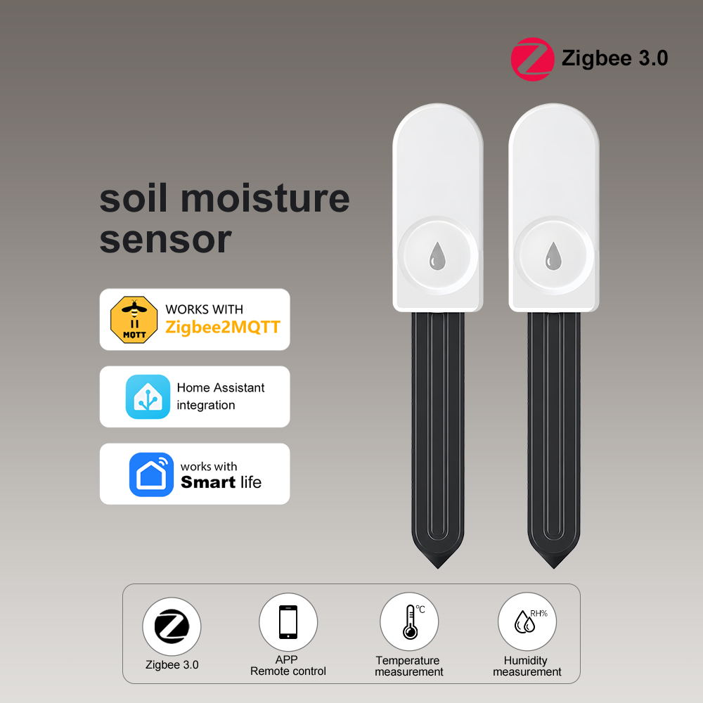 ZigBee土壌水分計（庭用湿度計センサー） - 農場、芝生 - Moisture Meter Plant のレビューと価格