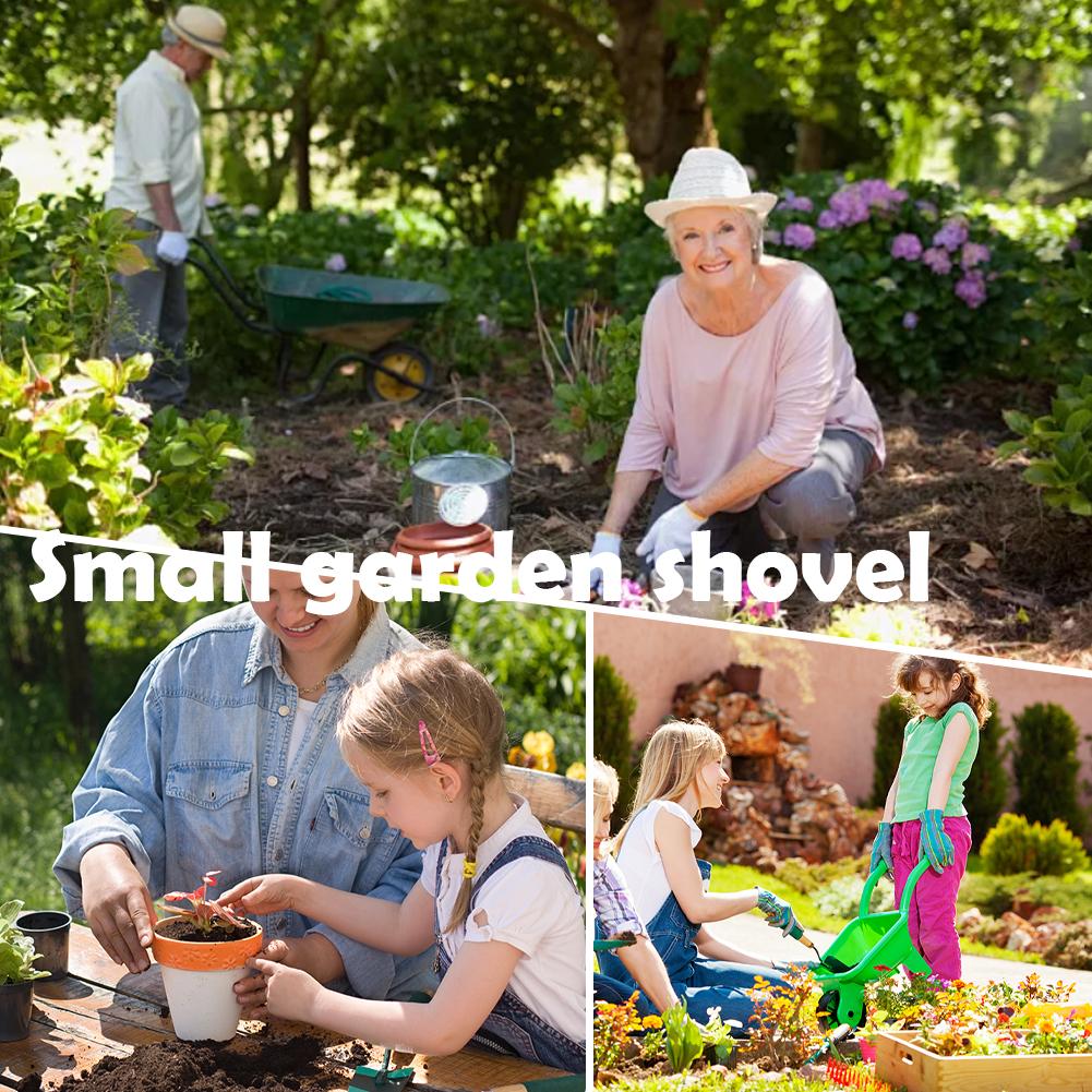 天然木製ハンドル付き防錆鋼製シャベル、尖った園芸用スコップ、 - Gardening Tools Wooden のレビューと価格