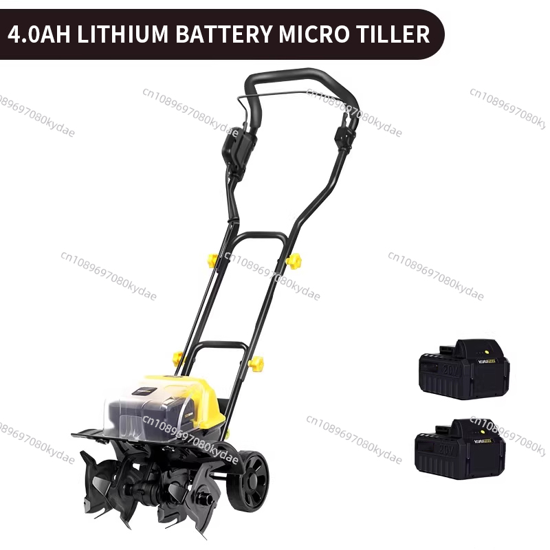 充電式リチウム電池ミニロータリー耕運機 家庭用土壌鬆軟化ツー - Gardening Tools Battery Powered のレビューと価格