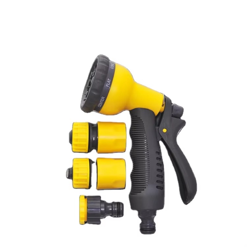 高品質8パターンガーデンウォーターホースノズルガン、調整可能 - Garden Hose Nozzle のレビューと価格