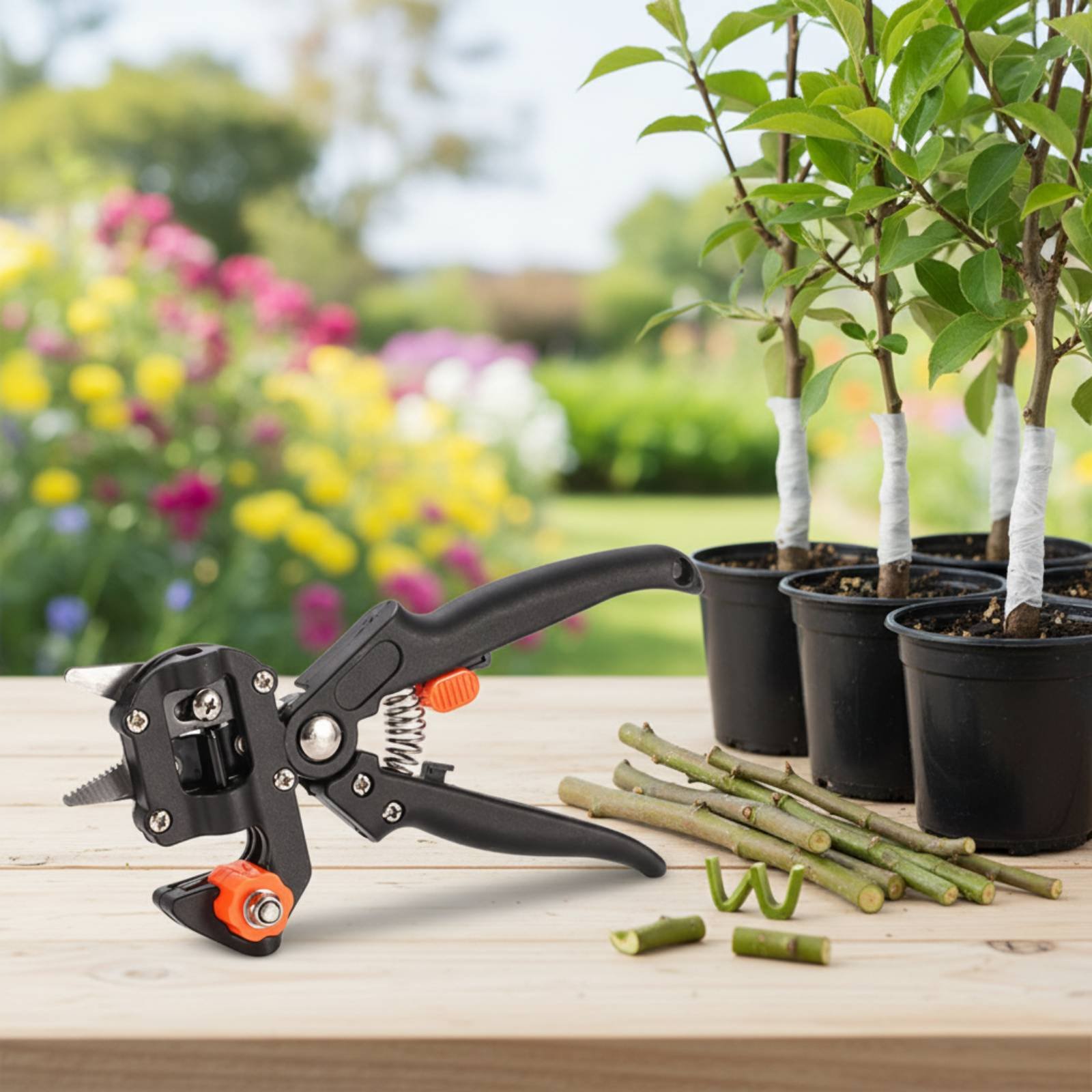 剪定接ぎ木鋏 2 in 1 果樹接ぎ木カッター マルチブレー - Pruning Shears のレビューと価格