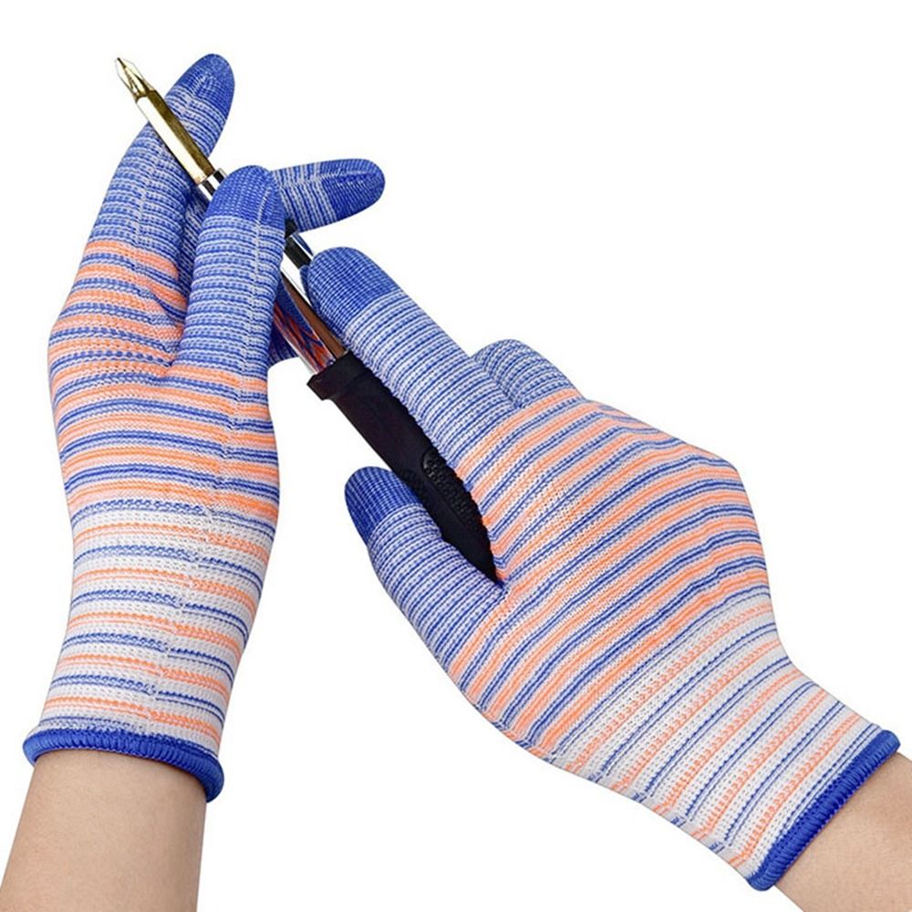 2/3/5 ペアの PU コーティングされたゼブラ柄の薄い耐 - Gardening Tools Gloves のレビューと価格