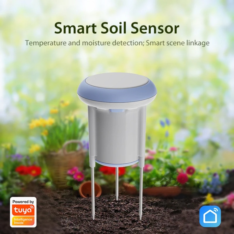 新しいスマート土壌センサー ソーラー式 水分・温度・湿度計  - Moisture Meter Plant のレビューと価格