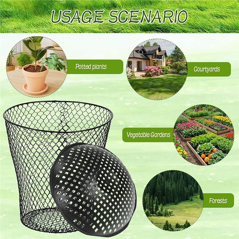 A27F-4パック大型埋め込み式ワームコンポスター、グリッド - Compost Bin のレビューと価格