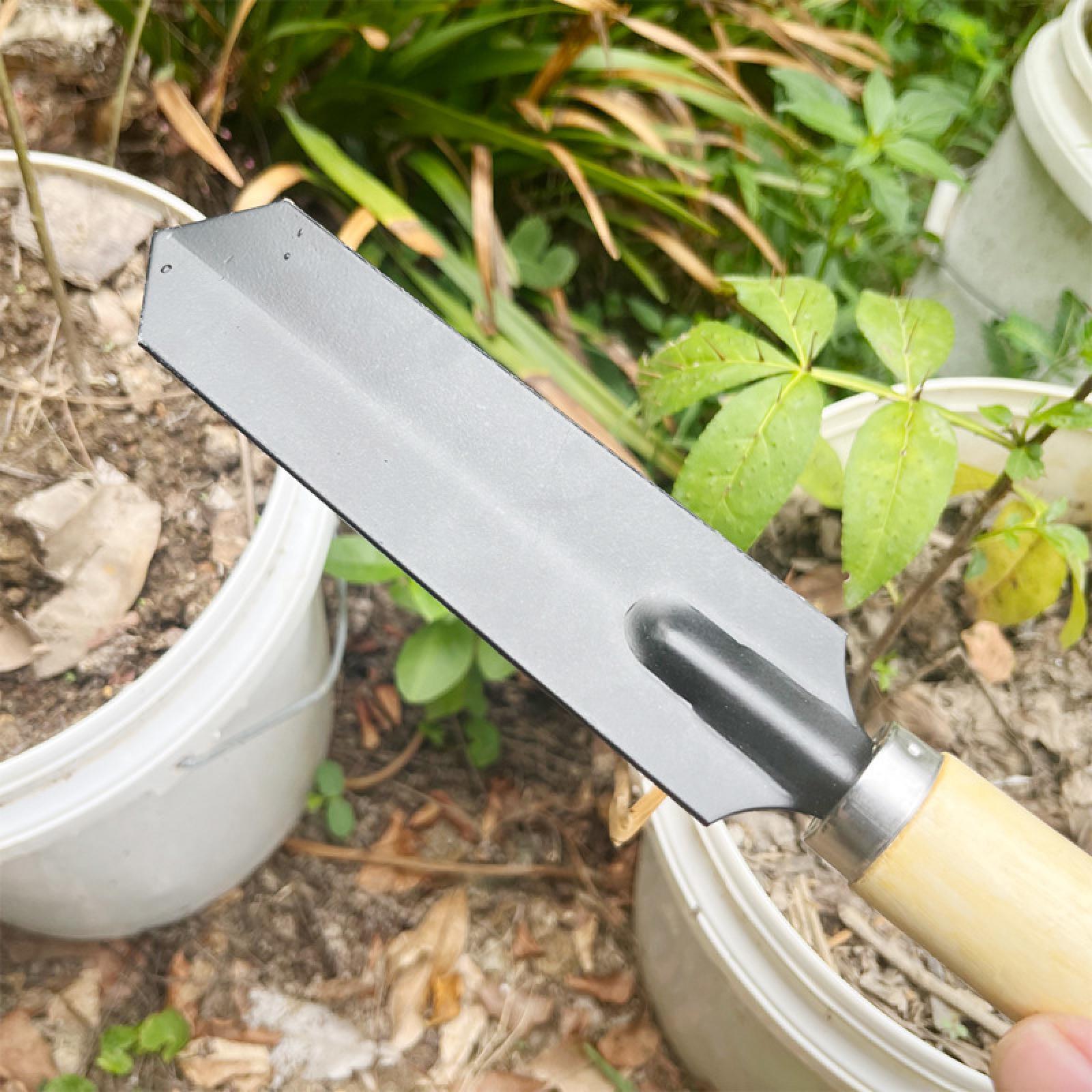 小型ガーデンスパデ掘削ツール木製ハンドル多機能ガーデニングツ - Gardening Tools Wooden のレビューと価格