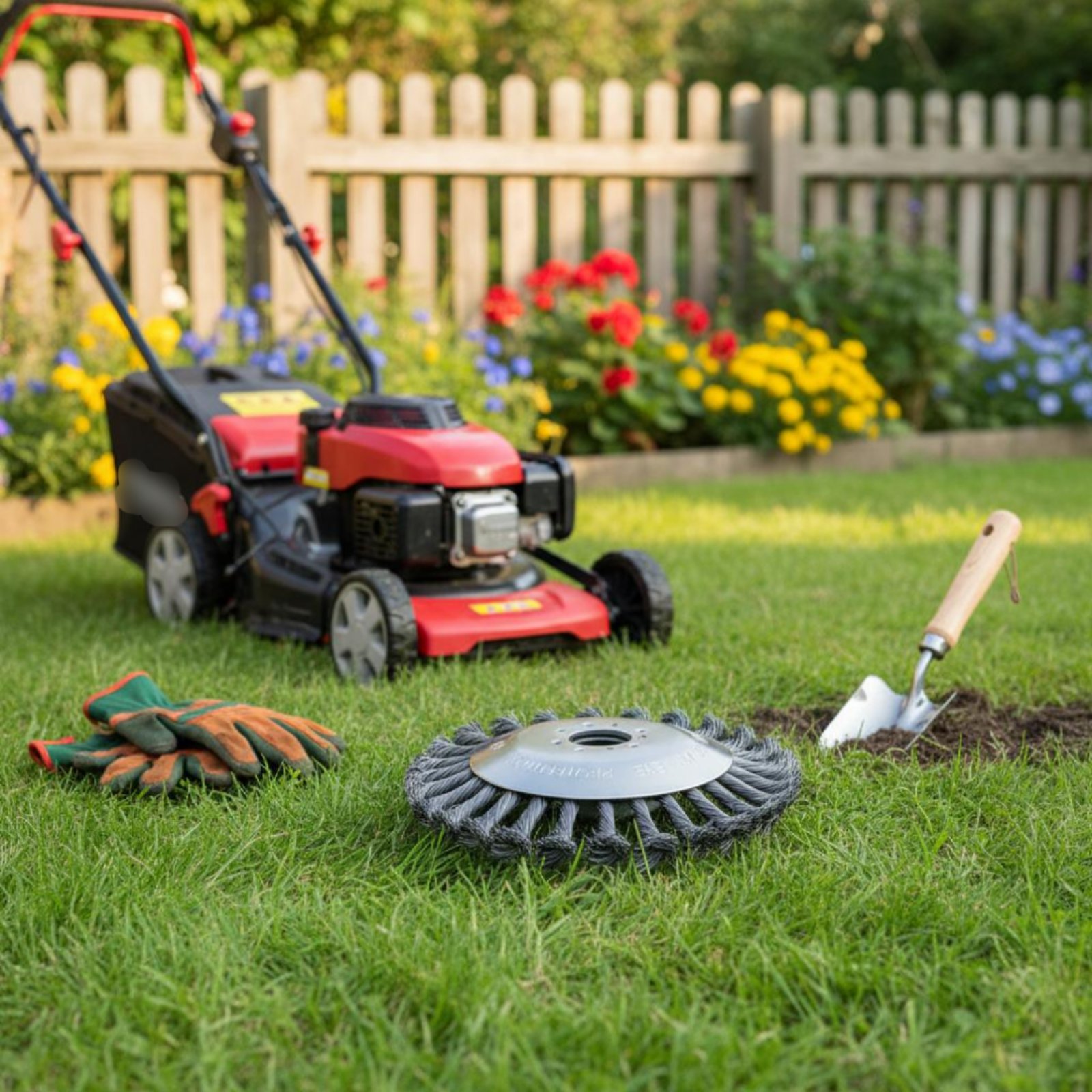 スチールワイヤートリマーヘッド多用途ツイストワイヤー植生ブラ - Gardening Tools Vegetables のレビューと価格