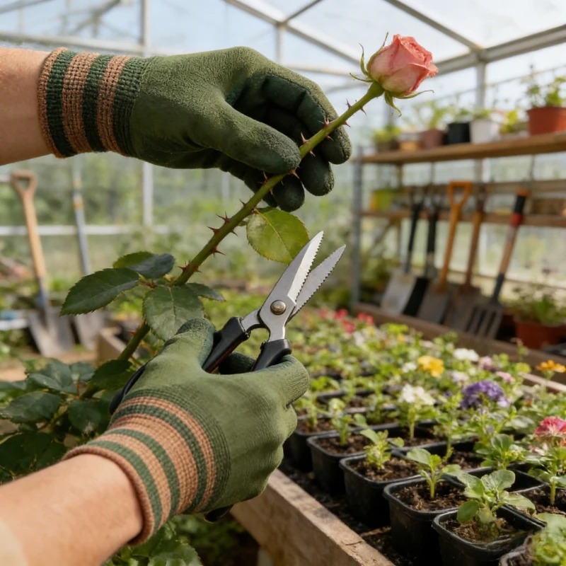 多用途ガーデニンググローブ、棘防止、防水、耐切創性、滑り止め - Gardening Tools Gloves のレビューと価格