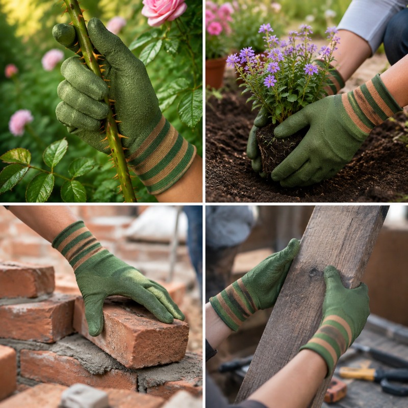 多用途ガーデニンググローブ、棘防止、防水、耐切創性、滑り止め - Gardening Tools Gloves のレビューと価格