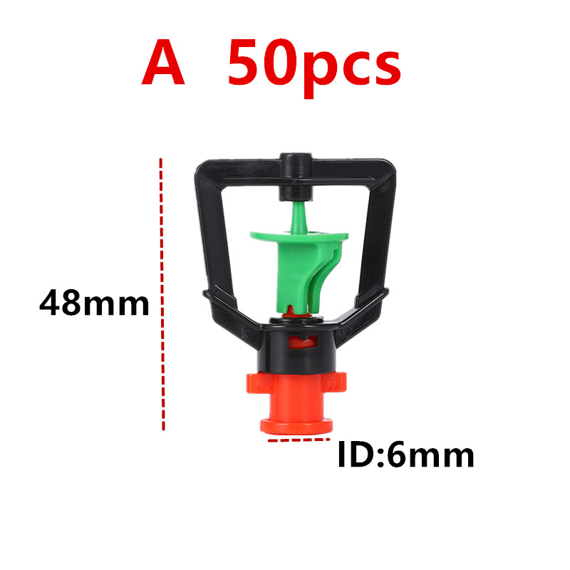 360度回転式防滴散水ノズル、回転屈折式スプリンクラーノズル - Garden Hose Nozzle のレビューと価格
