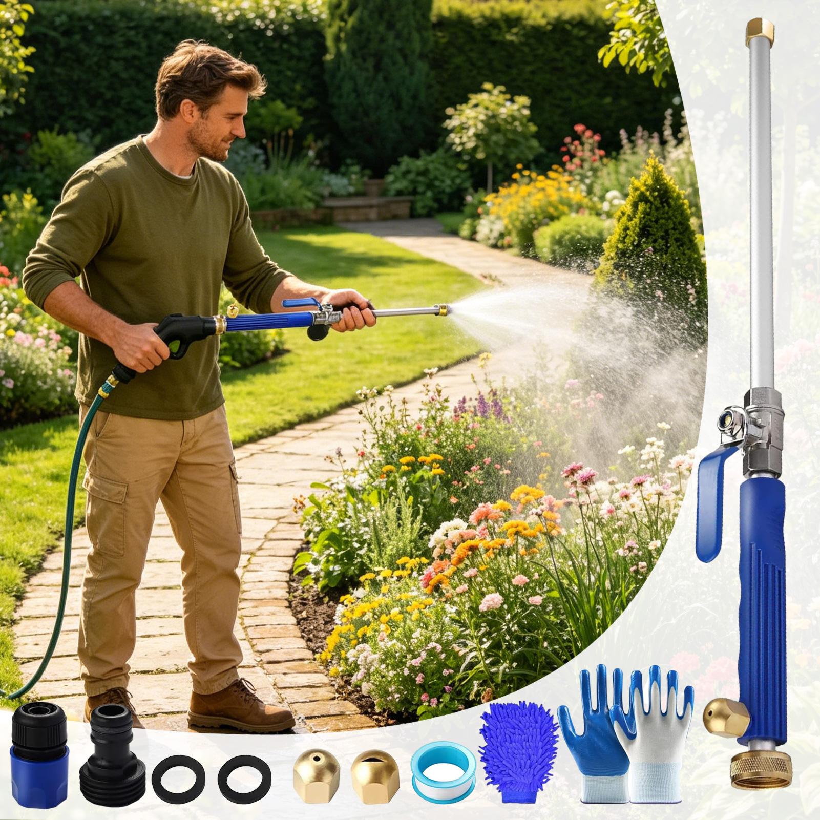ガーデンホースノズル多機能調整可能な水道ホーススプレーノズル - Garden Hose Nozzle のレビューと価格