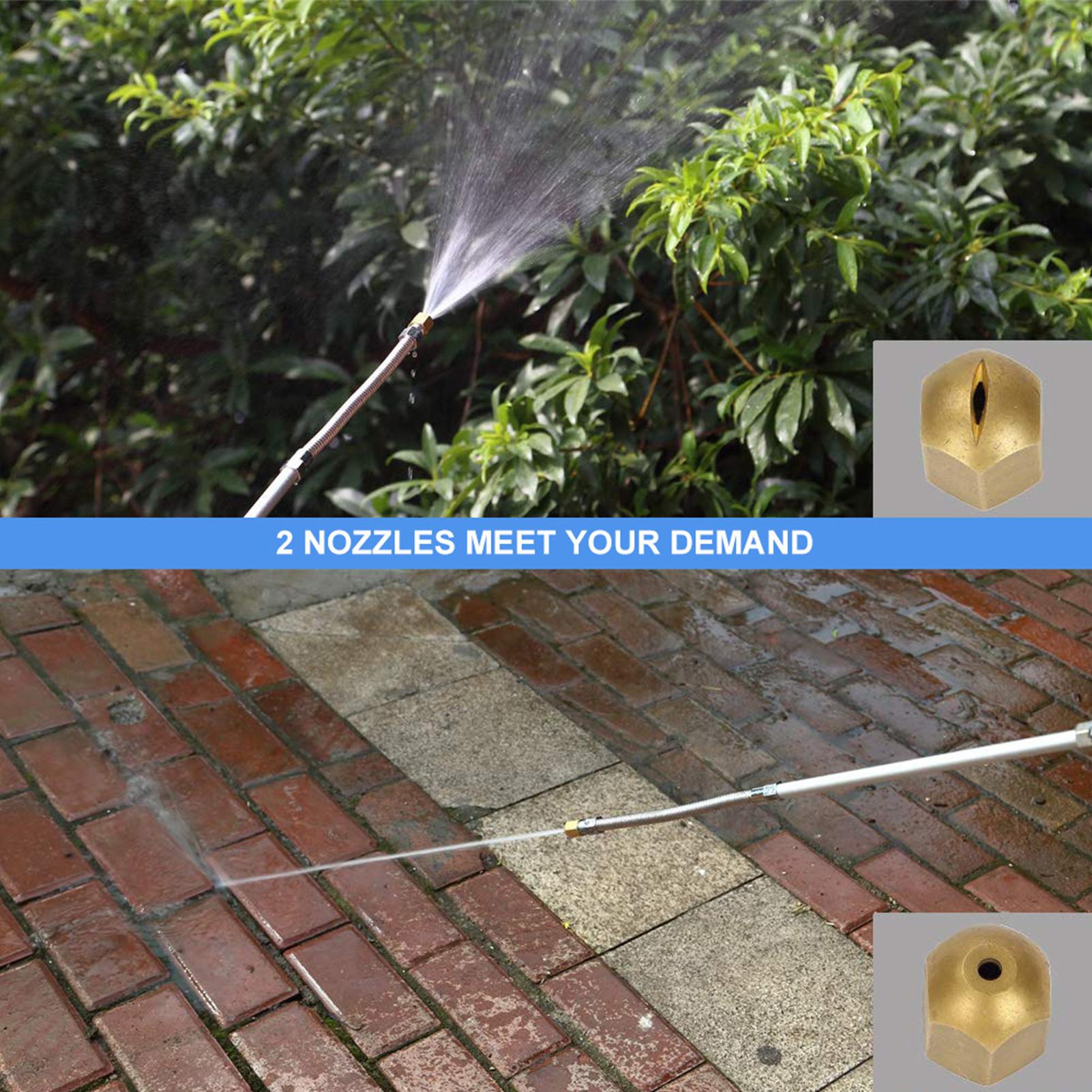 ガーデンホースノズル多機能調整可能な水道ホーススプレーノズル - Garden Hose Nozzle のレビューと価格