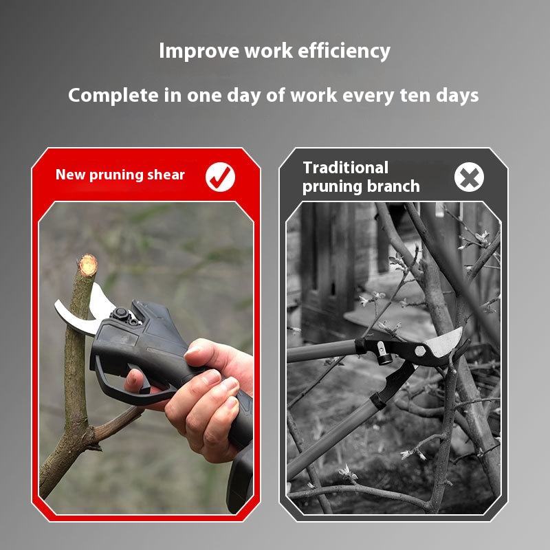 コードレス電動剪定ばさみ 果樹枝剪定ばさみ 太い枝用 屋外電 - Pruning Shears のレビューと価格