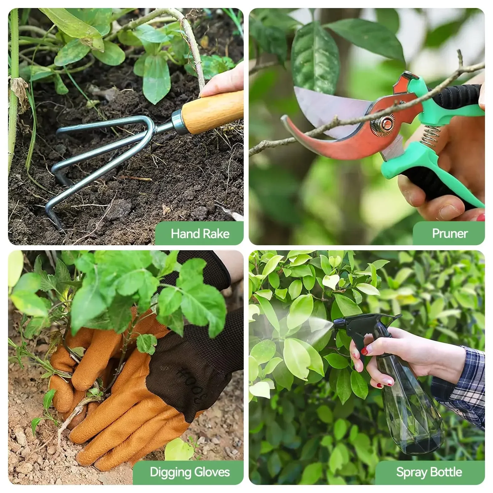 頑丈なガーデニングハンドツール、耐久性のあるオーガナイザーハ - Gardening Tools Gloves のレビューと価格