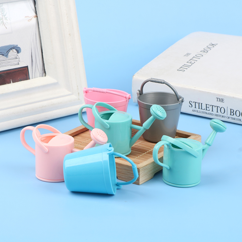 【CPI】1セットドールハウスミニチュアバケツじょうろモデル - Gardening Tools Wooden のレビューと価格