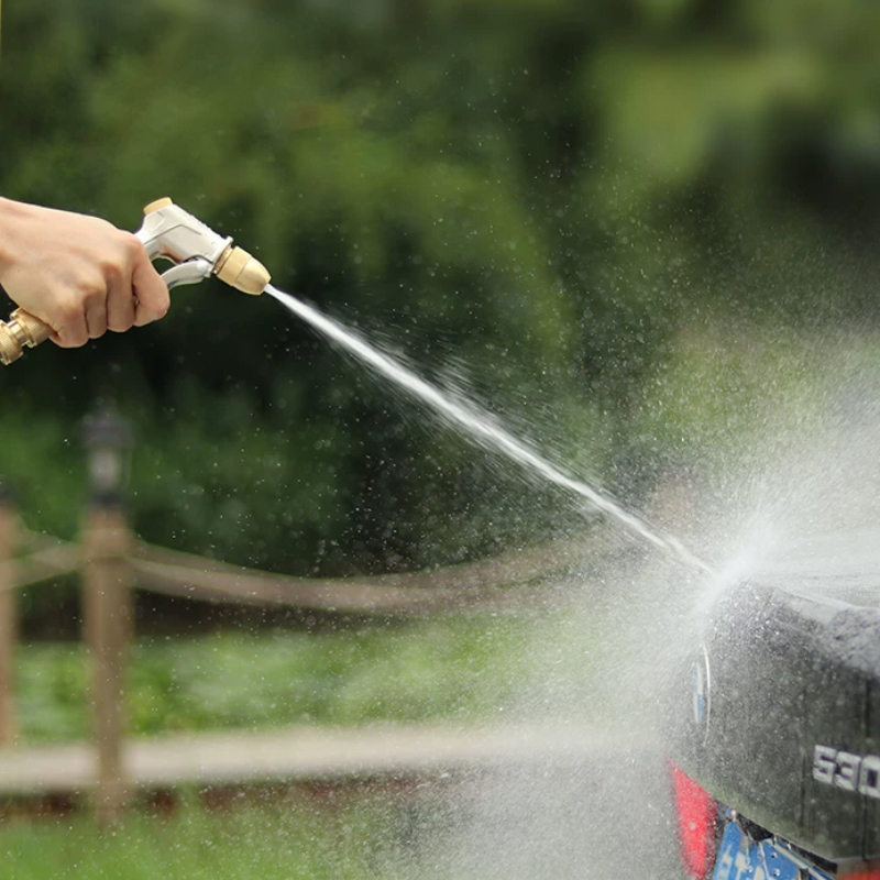 車用高圧洗浄機 金属真鍮ノズル ガーデンホースパイプ 芝生洗 - Gardening Tools Types のレビューと価格