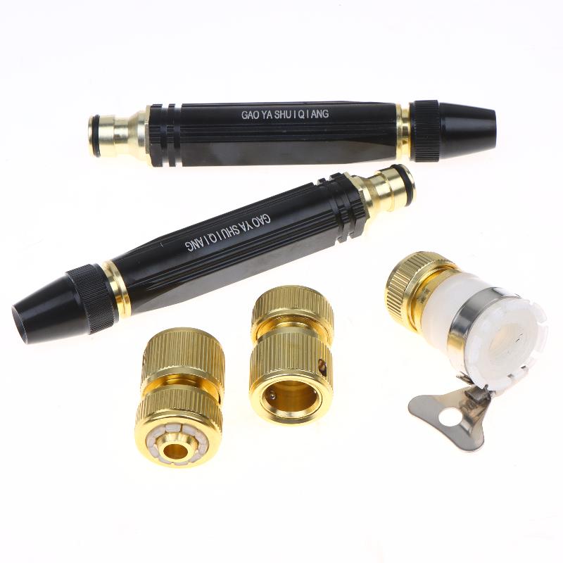 新しいガーデンホース高圧ジェットスプレーノズル洗浄パワーウォ - Garden Hose Nozzle のレビューと価格