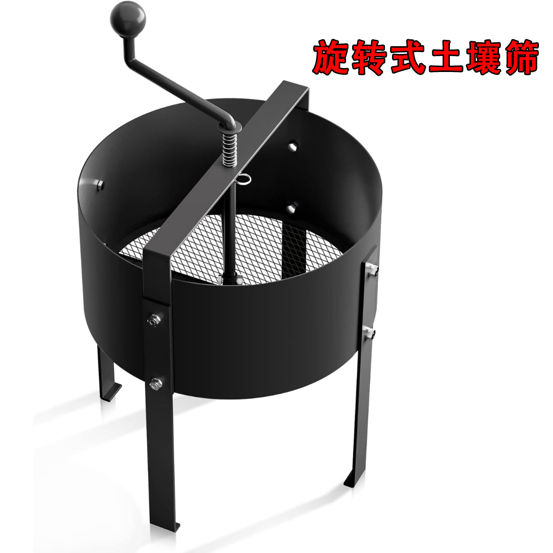 アマゾン回転式土壌ふるい堆肥メッシュふるいフィルターガーデン - Gardening Tools Amazon のレビューと価格