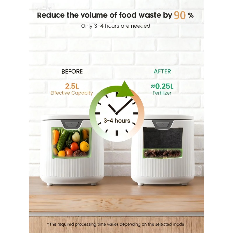 【2026】2.5L無臭室内堆肥容器 カウンター用スマート堆 - Compost Bin のレビューと価格