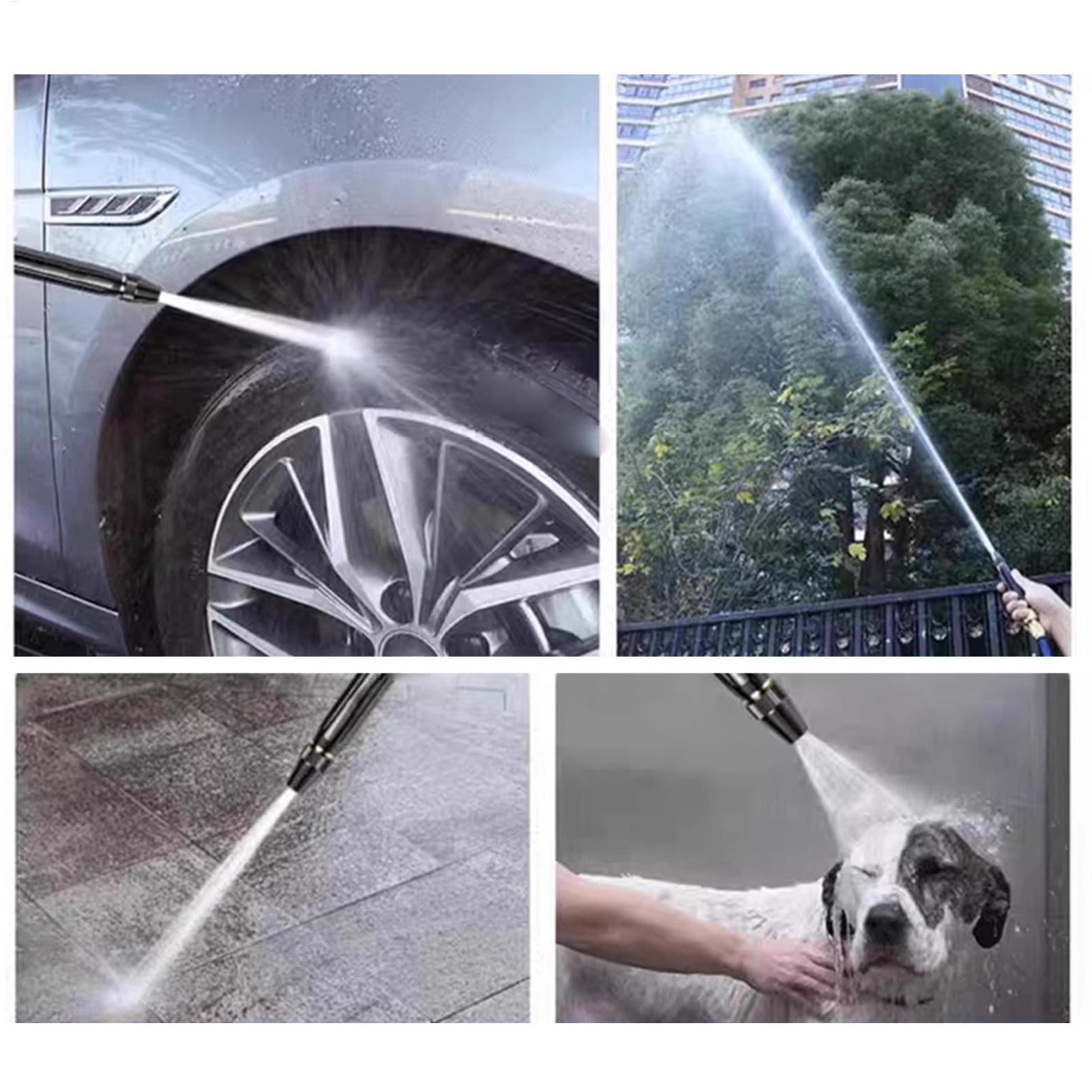 高圧水ホースノズル 3モードパワーウォッシャーノズルヘッド  - Garden Hose Nozzle のレビューと価格
