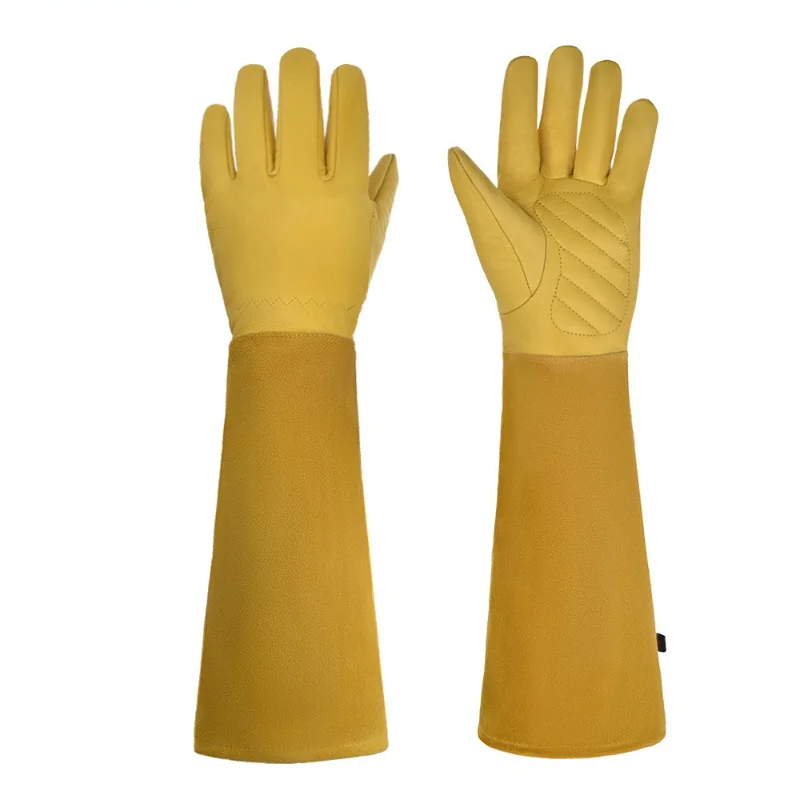 頑丈なガーデニングローズ剪定ガントレットグローブ、とげのない - Gardening Tools Gloves のレビューと価格