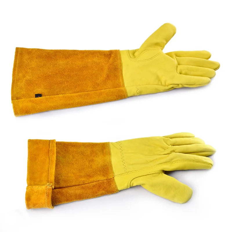 頑丈なガーデニングローズ剪定ガントレットグローブ、とげのない - Gardening Tools Gloves のレビューと価格
