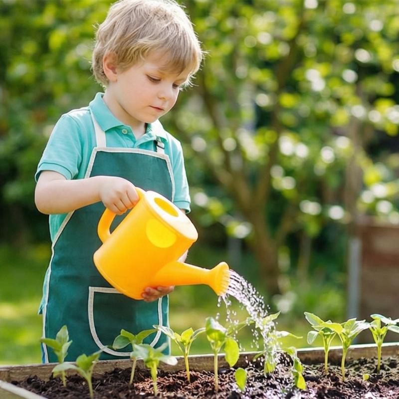 丸みを帯びたエッジとステンレス鋼のヘッドを持つ幼児用ガーデニ - Gardening Tools For Toddlers のレビューと価格