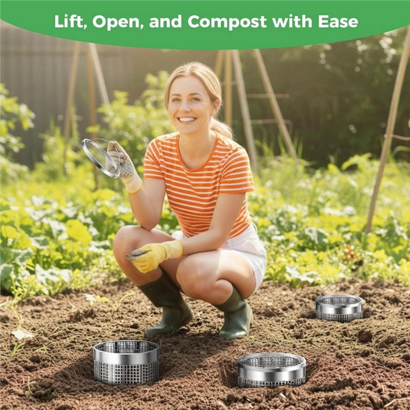 BAAG-2パック ワームコンポスター ワームビン ステンレ - Compost Bin のレビューと価格