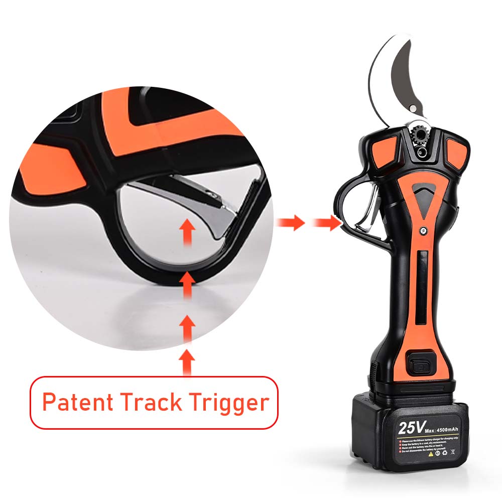 新型50MM(2インチ)バッテリー式電動剪定鋏、プロ仕様コー - Pruning Shears のレビューと価格
