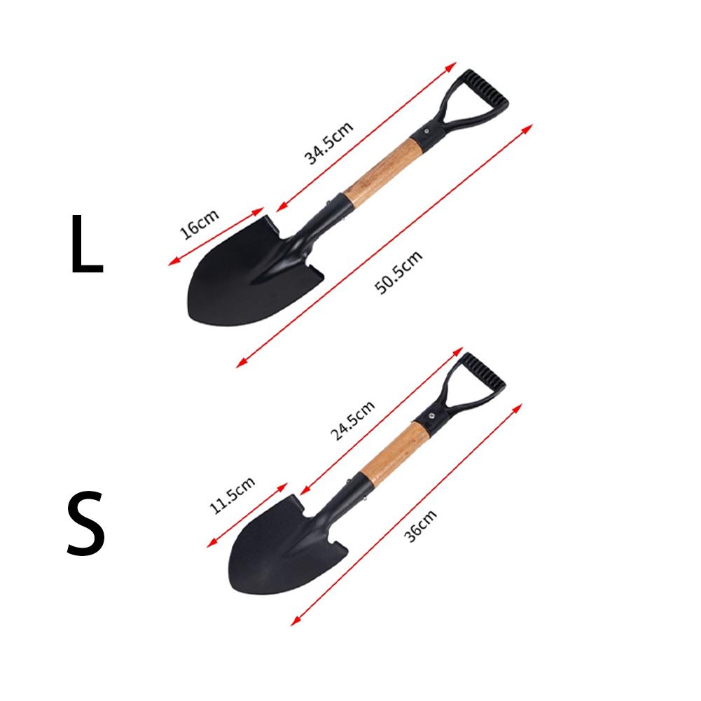 36 センチメートルガーデンシャベル木製ハンドル付きステンレ - Gardening Tools For Toddlers のレビューと価格