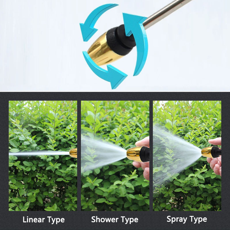 多機能ガーデンウォーターガンホースノズルロングロッド散水灌漑 - Garden Hose Nozzle のレビューと価格