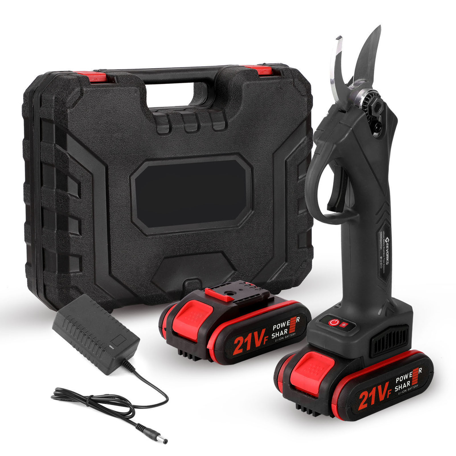 ハンドヘルドリチウム電池式はさみ 21V コードレス ポータ - Gardening Tools Amazon のレビューと価格