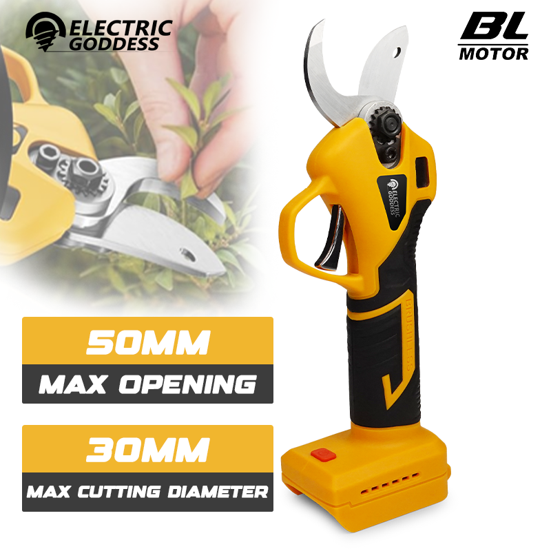 電動剪定ばさみ 最大開口50mm コードレス剪定鋏 木の剪定 - Gardening Tools Battery Powered のレビューと価格